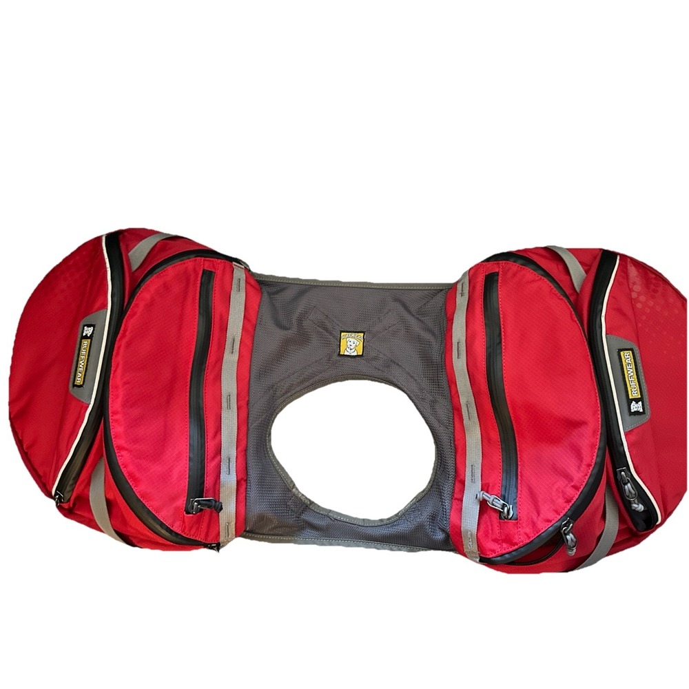 Ruffwear dog harness - day pack & 2 new water bottles - Immaculate LARGE/XLARGE